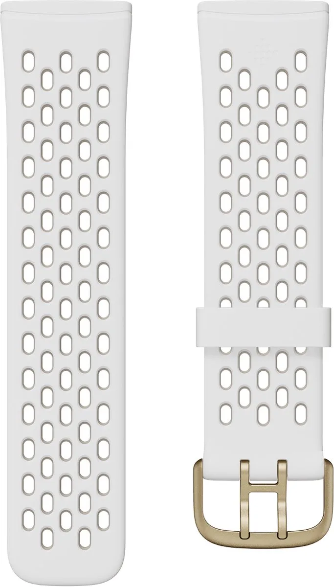 Versa 3/Sense - Siliconen sportbandje - Small by Fitbit in White – product photo