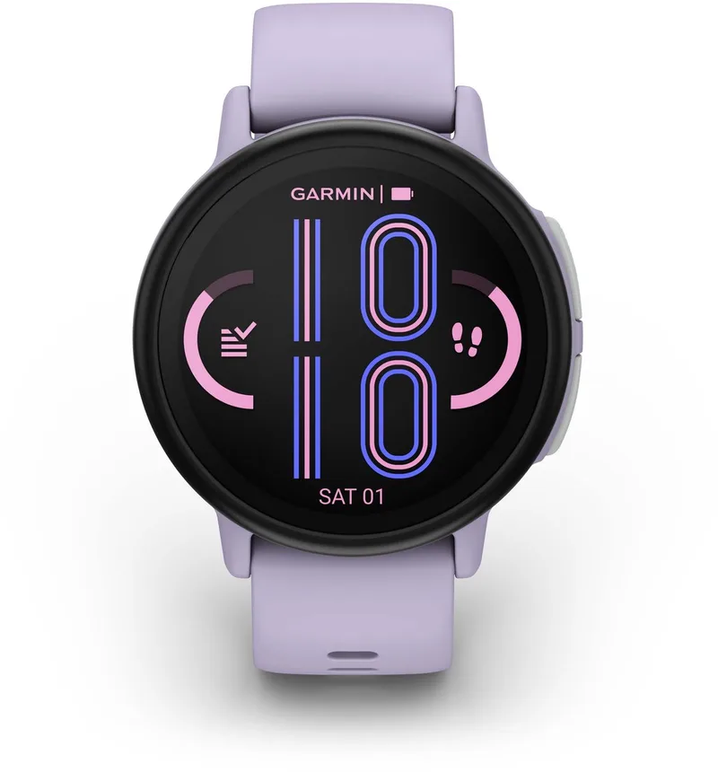 Bounce 2 - Smartwatch voor kinderen - 43 mm - AMOLED - Live locatie-tracking by Garmin in Purple – product photo