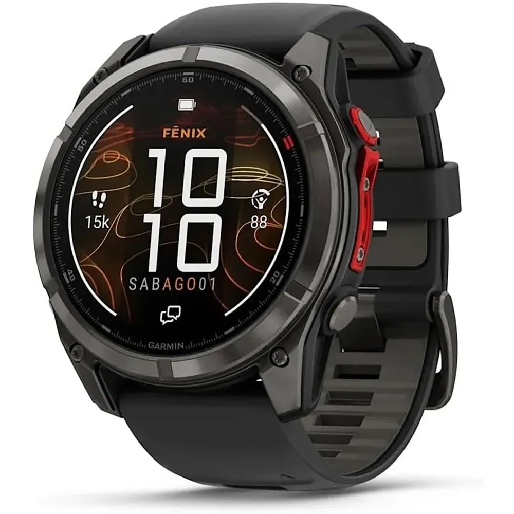Fenix 8 51 Mm Microled Sapphire Smartwatch von Garmin – Produktfoto