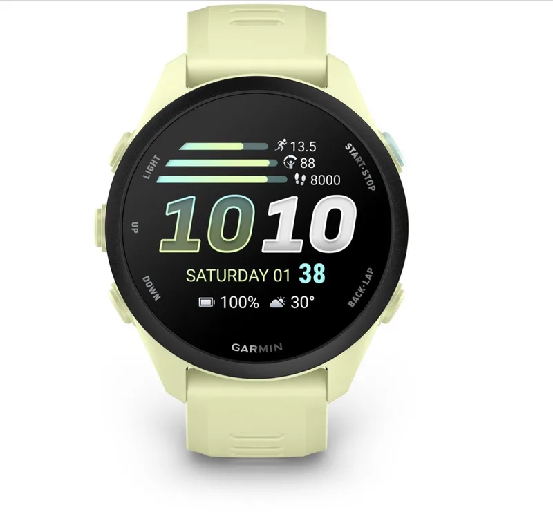 Forerunner® 70 - GPS hardloophorloge - 42,6 mm by Garmin in Yellow – product photo