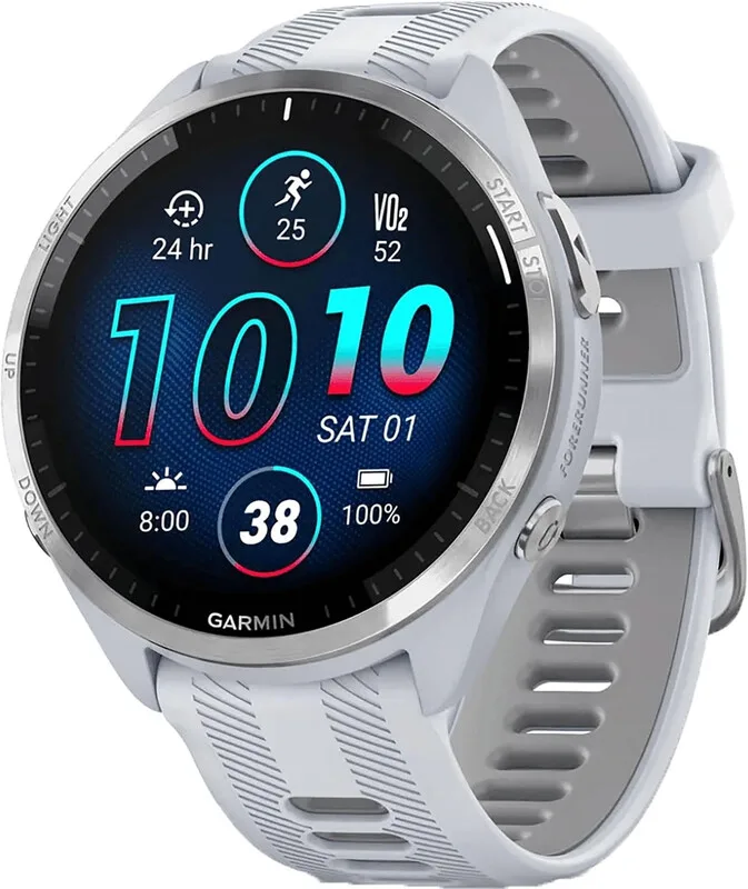 Forerunner 965 - Smartwatch - 47 mm - Whitestone by Garmin – product photo