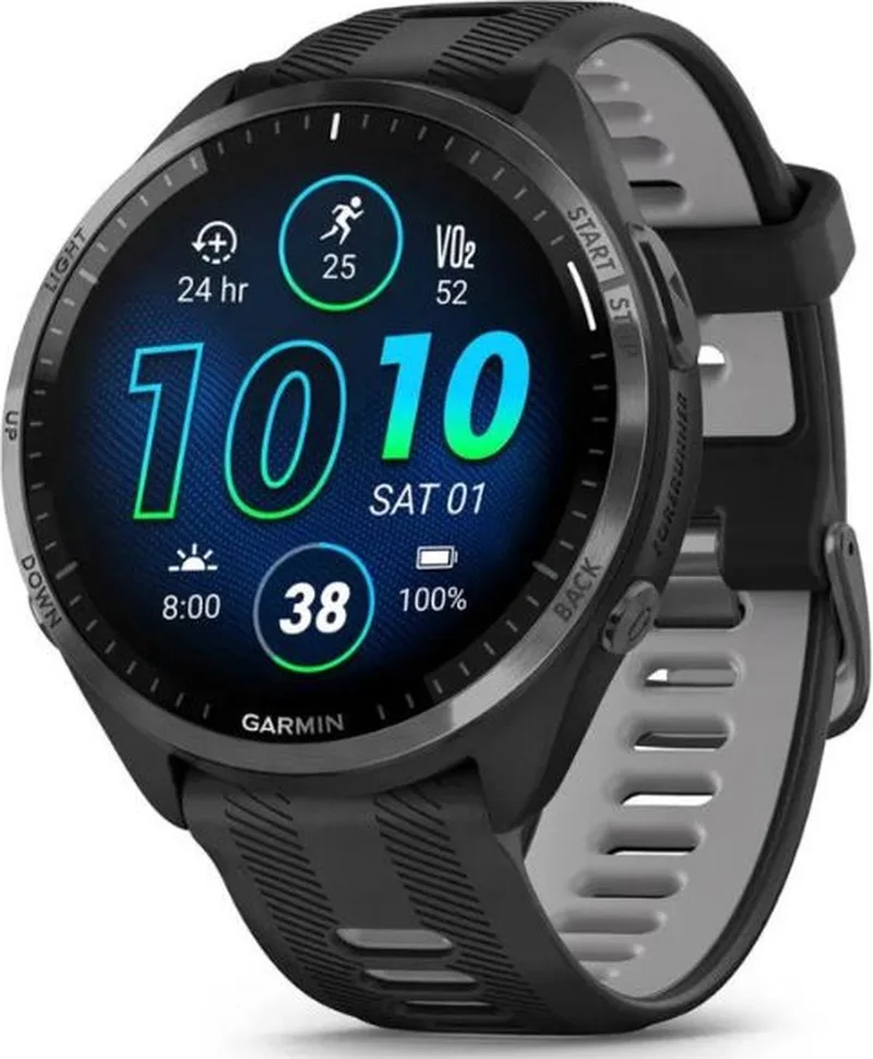 Forerunner 965 - Sporthorloge met GPS - Geschikt voor Hardlopen - 47 mm by Garmin in Black – product photo