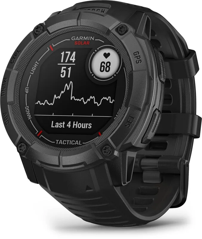 Instinct 2X Solar 50 mm - Tactical Edition Zwart by Garmin – product photo