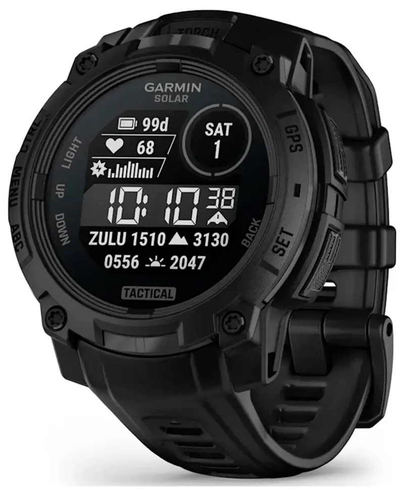 Instinct® 3 TACTICAL Smartwatch Schwarz från Garmin – produktbild