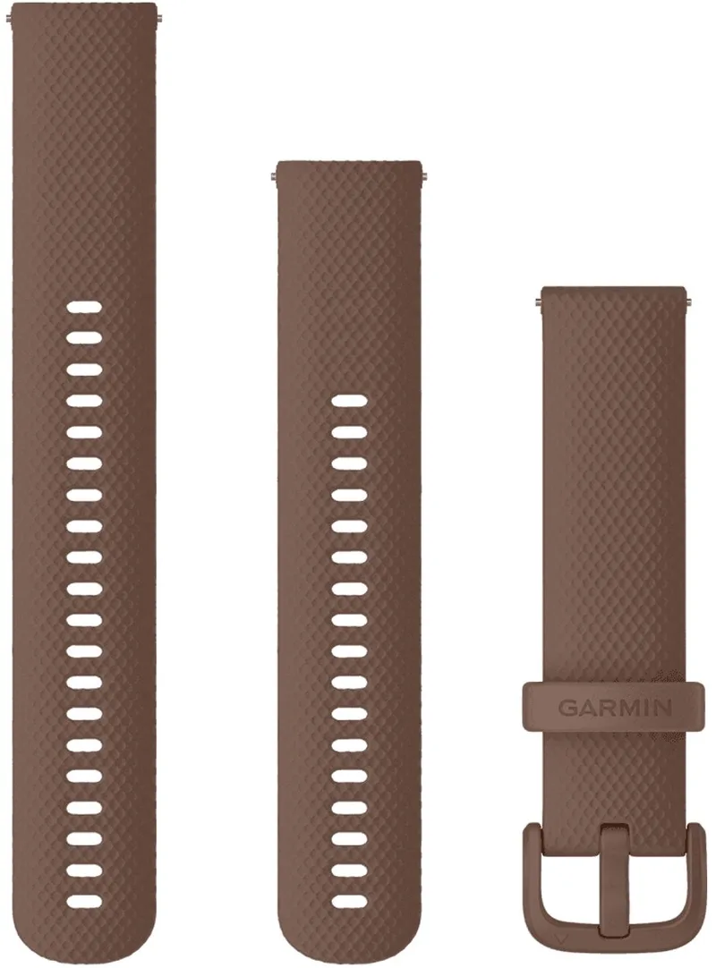 Siliconen bandje van Garmin in Bruin – productfoto