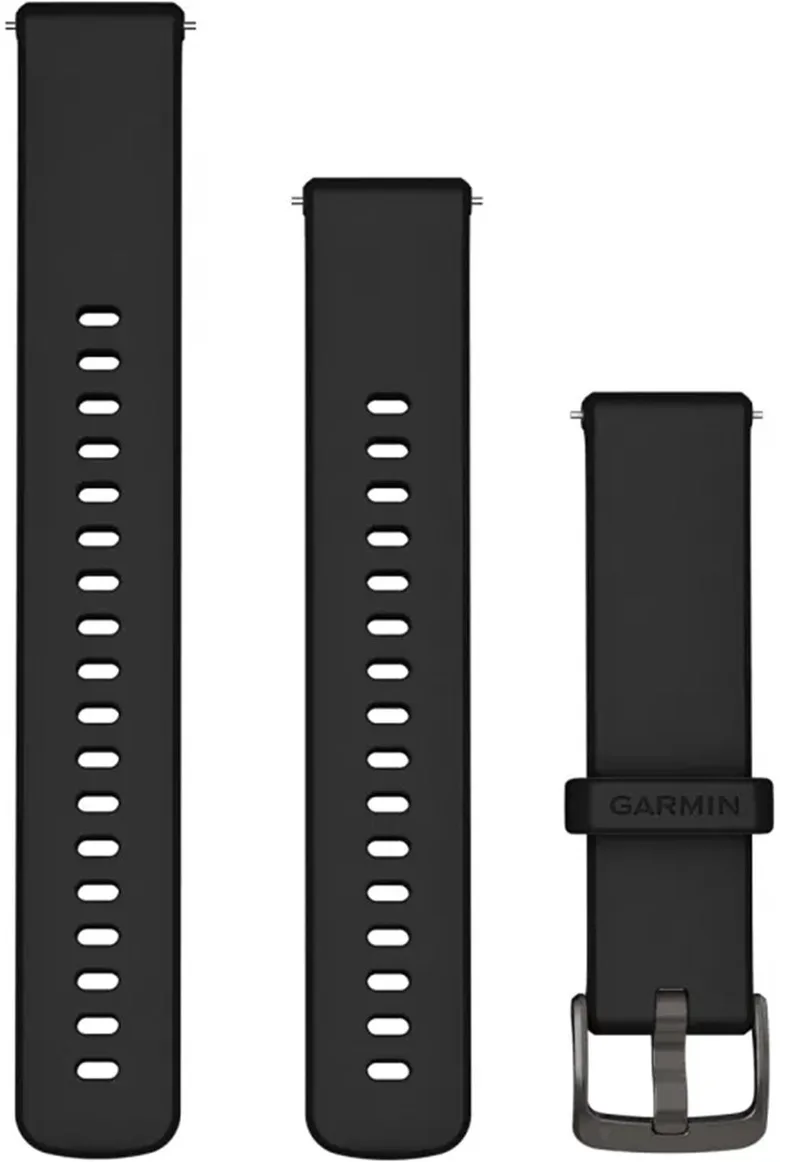 Siliconen bandje by Garmin in Black – product photo