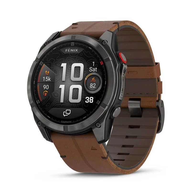 Uhr GARMIN Fenix 8 Pro Amoled Saphir GPS 51 mm - Graphit/Titan Titan från Garmin – produktbild