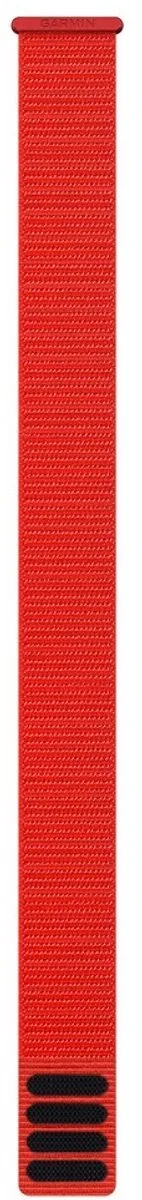 UltraFit Nylon bandje von Garmin in Rot – Produktfoto