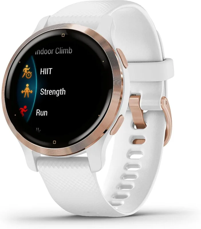 Venu 2S - Smartwatch voor vrouwen - 40 mm - Roségoud/Wit by Garmin – product photo