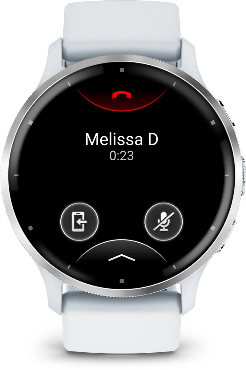 Venu 3 - Smartwatch - Sporthorloge - 45 mm - AMOLED-Scherm van Garmin in Whitestone – productfoto