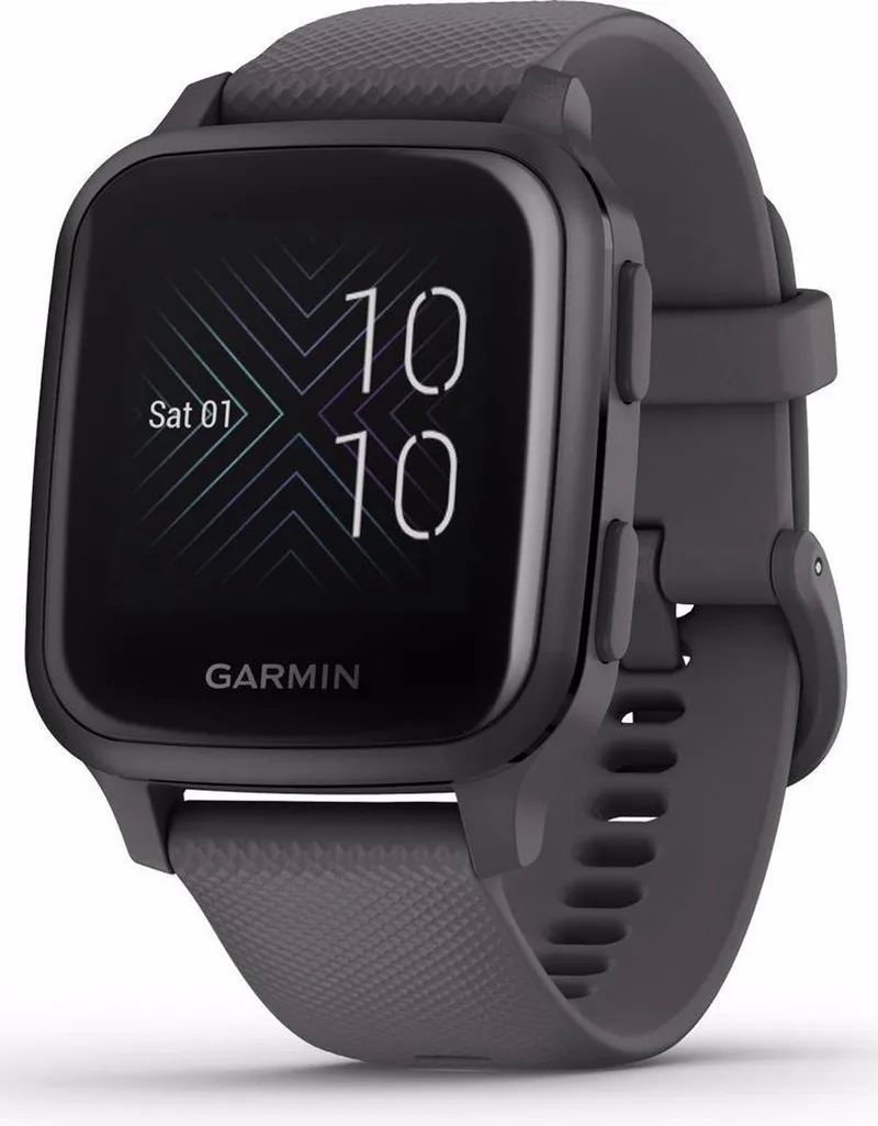 Venu Sq - Smartwatch voor dames - 6 dagen batterij - 41 mm by Garmin in Grey – product photo