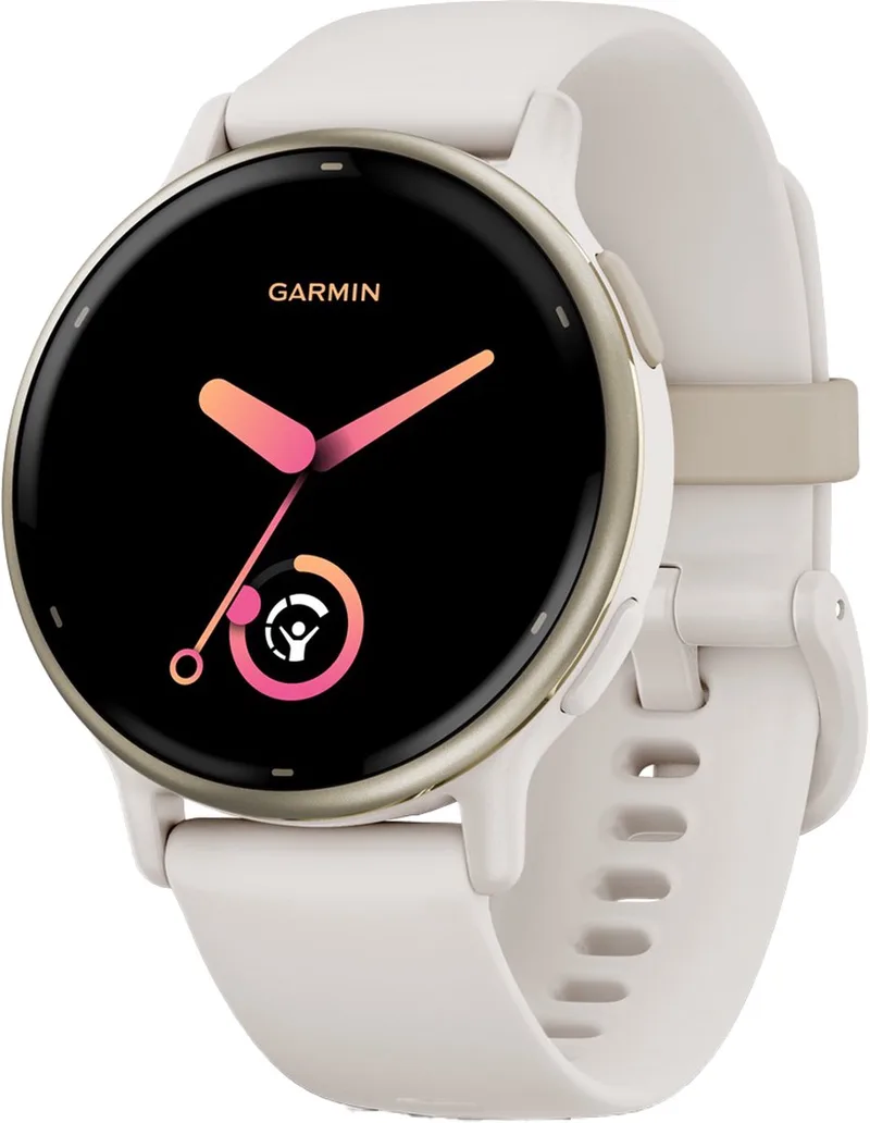 Vivoactive 5 - Sporthorloge - AMOLED-Scherm - Ivory/Cream Goudkleurig by Garmin in Ivory – product photo