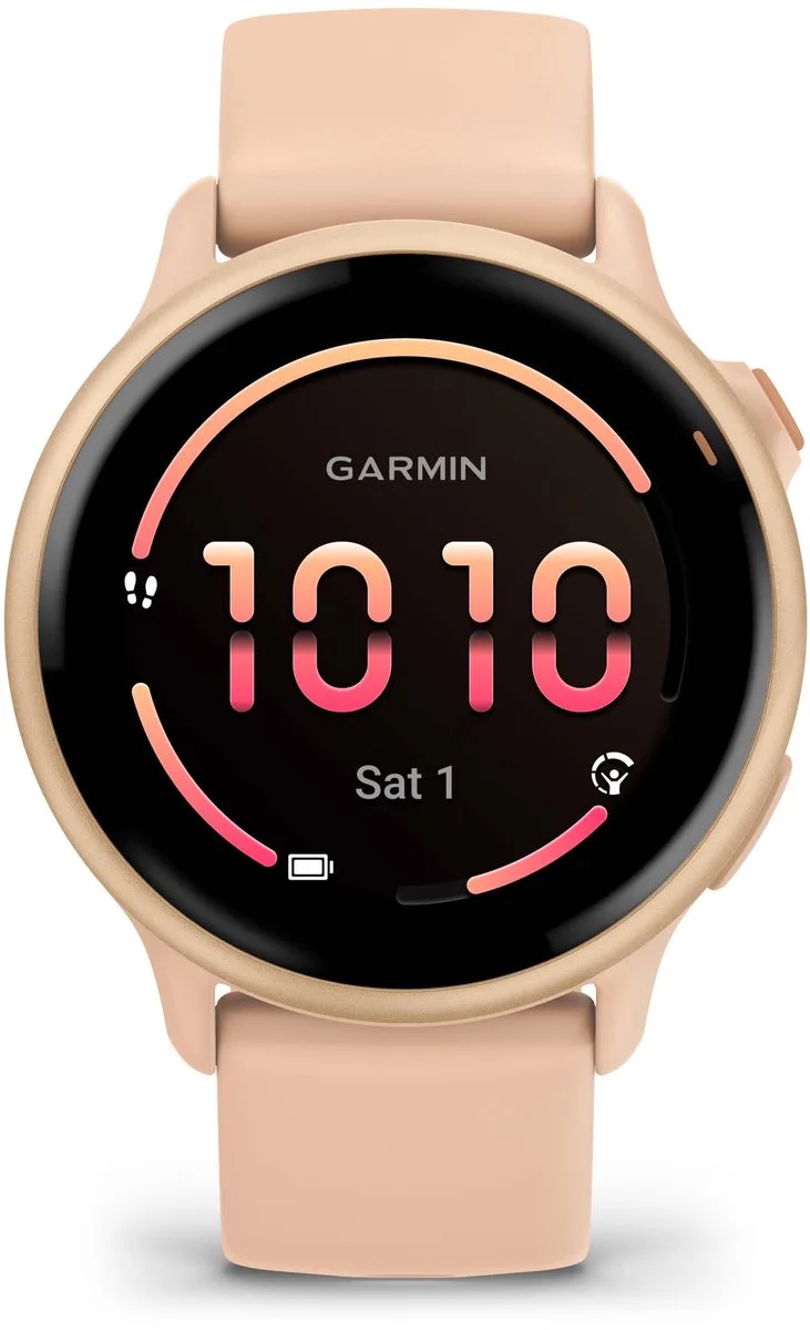 Vivoactive 6 - Smartwatch - Sporthorloge- Health - Fitness - 42 mm - (Pink Dawn) by Garmin in Pink – product photo