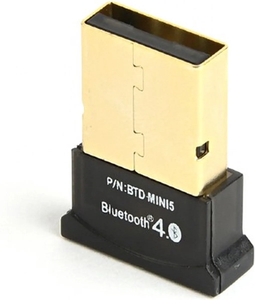 Btd-mini5 Bluetooth 4.0-adapter Bluetooth-adapter fra Gembird i Sort – produktbillede