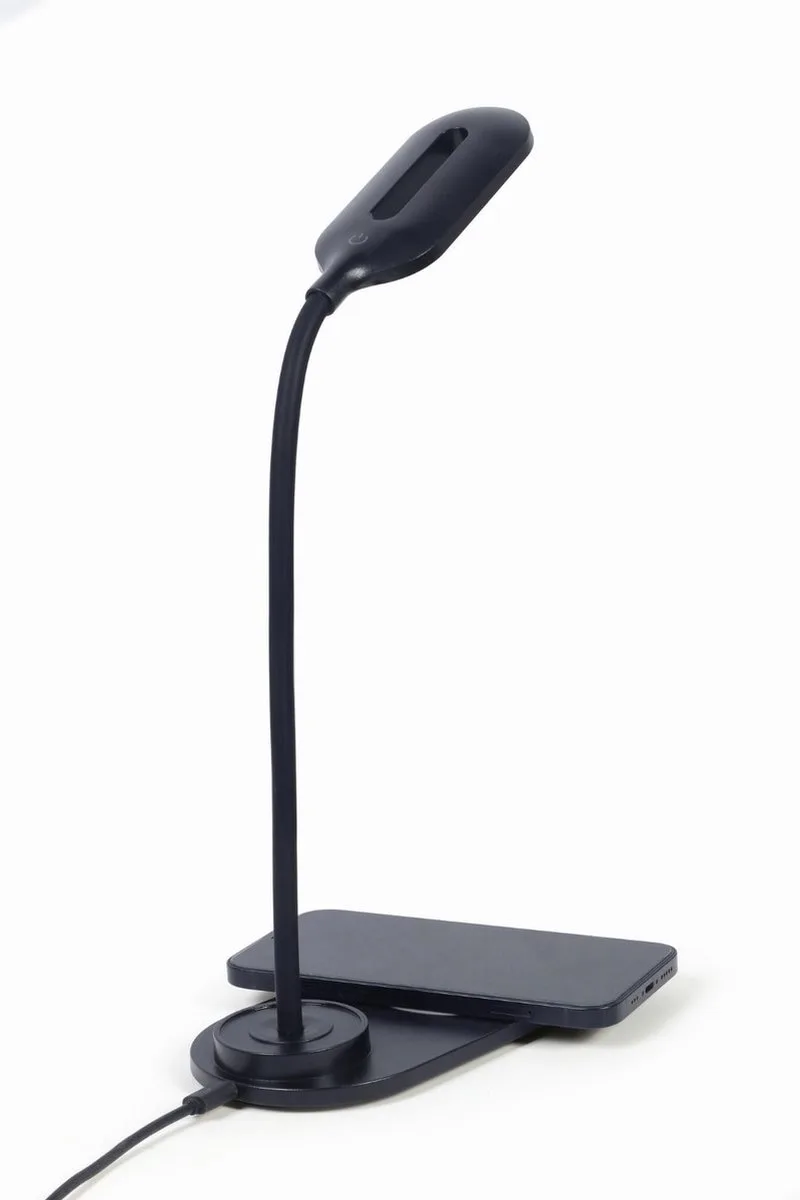 Ta-wpc10-led-01 Skrivebordslampe fra Gembird i Sort – produktbillede