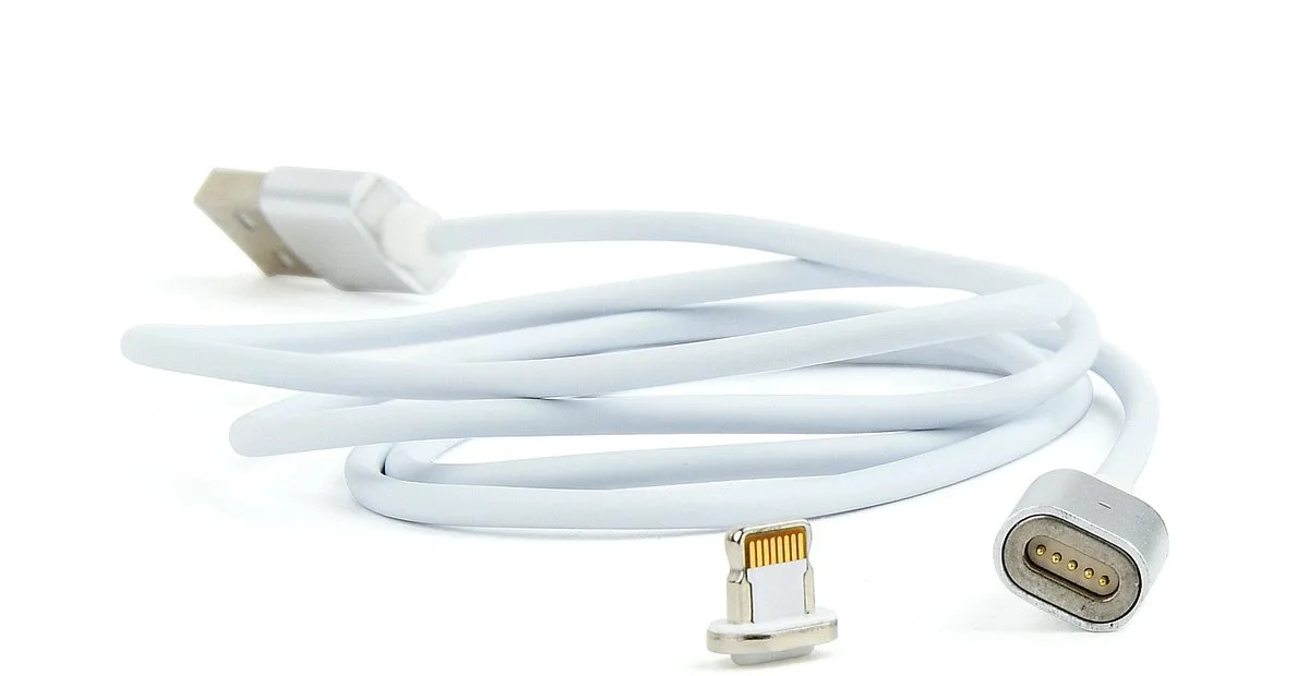 CC-USB2-AMLMM-1M USB-kabel USB 2.0 USB A Micro-USB B/Lightning fra Gembird i Sort – produktbillede