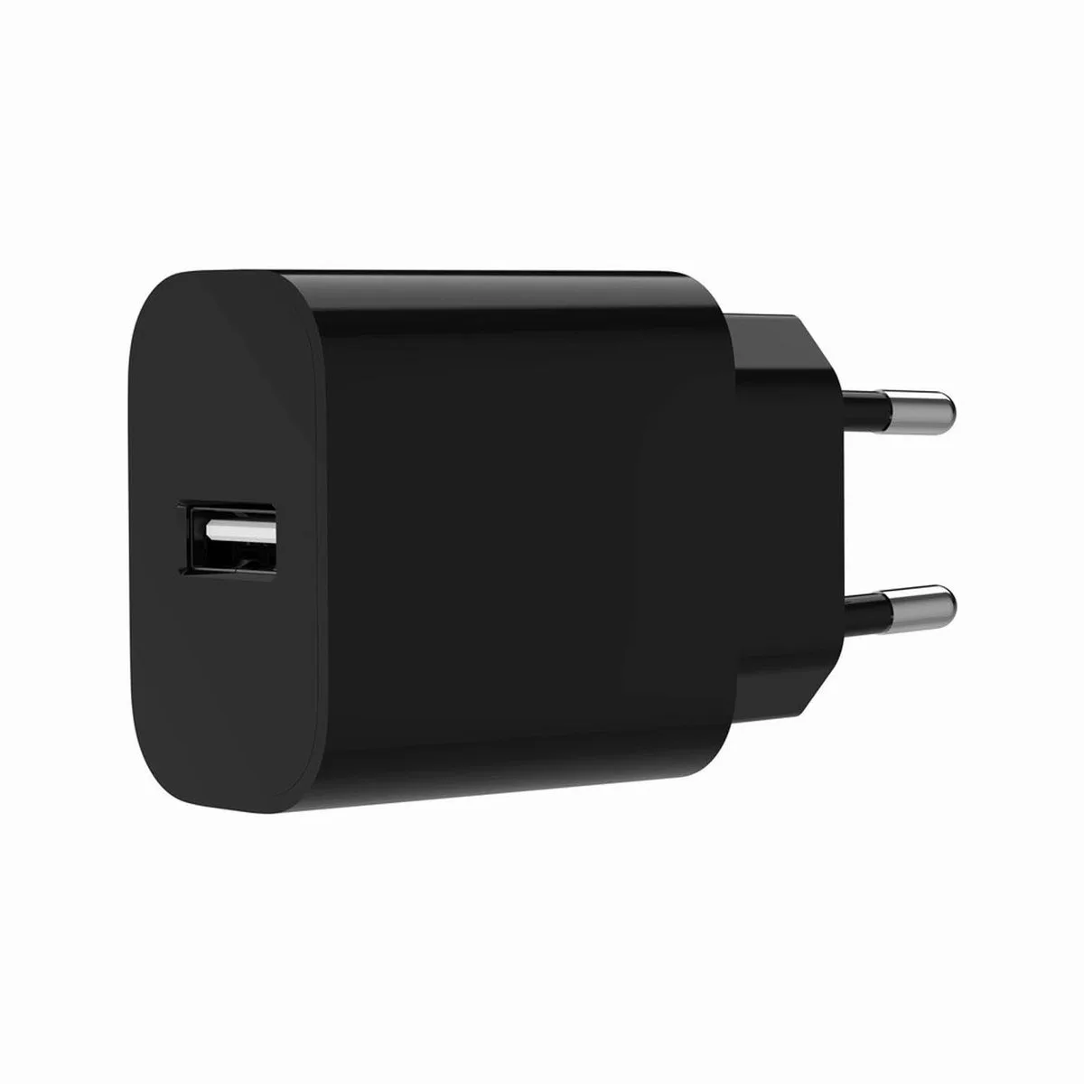 Universele USB-A Oplader 2.4A - Compacte Thuislader från Gembird i Svart – produktbild