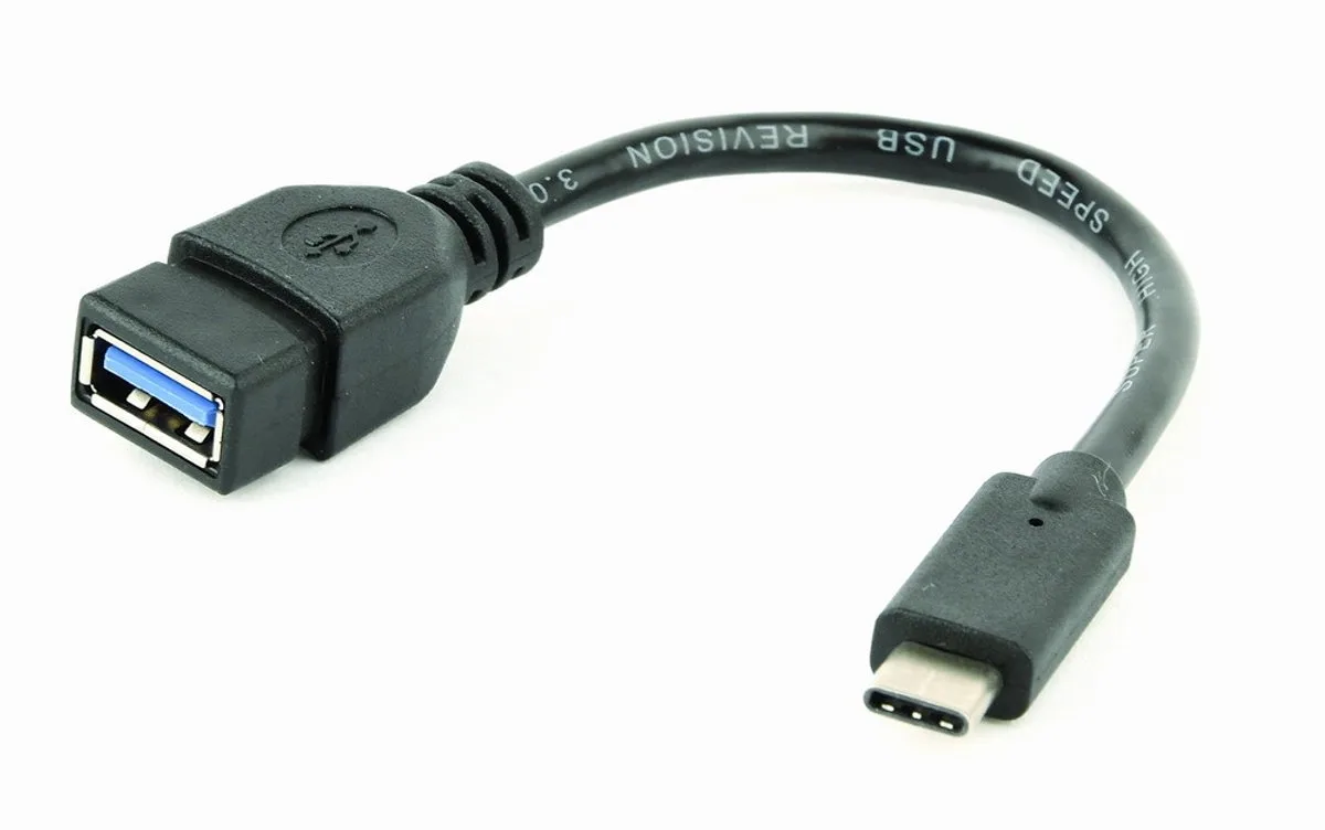 USB 3.0 naar USB-C adapter kabel (CM/AF) 0.20 meter de Gembird en Noir – photo produit
