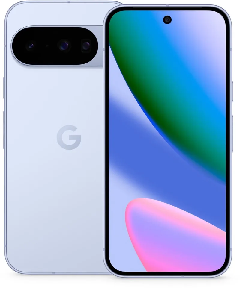 Pixel 10 5G - 12GB/128GB - Licht Blauw van Google in Frost – productfoto