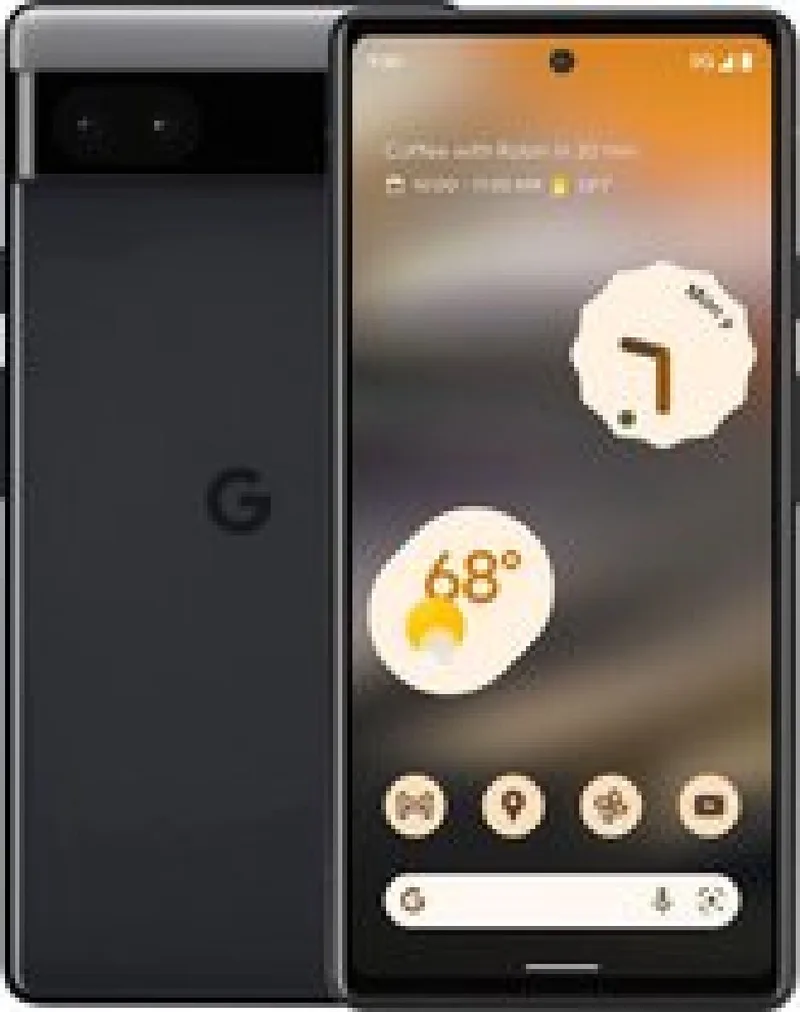 Pixel 6A 5G - 128GB - 6GB RAM by Google in Black – product photo