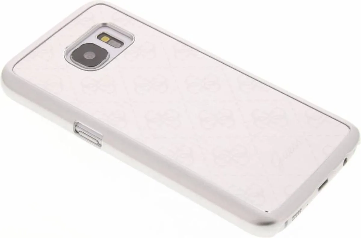 Aluminium Plate Hard Case Samsung Galaxy S7 de Guess en Argent – photo produit