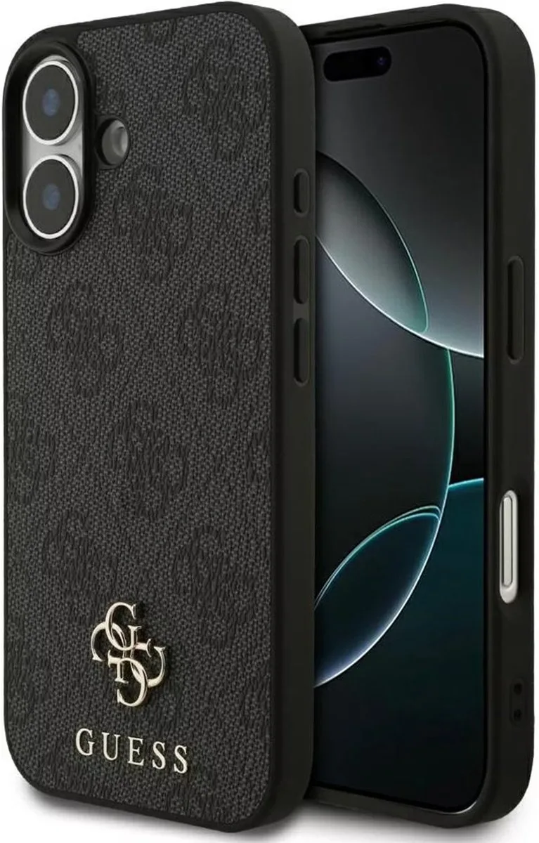 Back Cover Case - iPhone 17 - MagSafe-compatibel - Slanke bescherming & verbeterde grip von Guess in Schwarz – Produktfoto