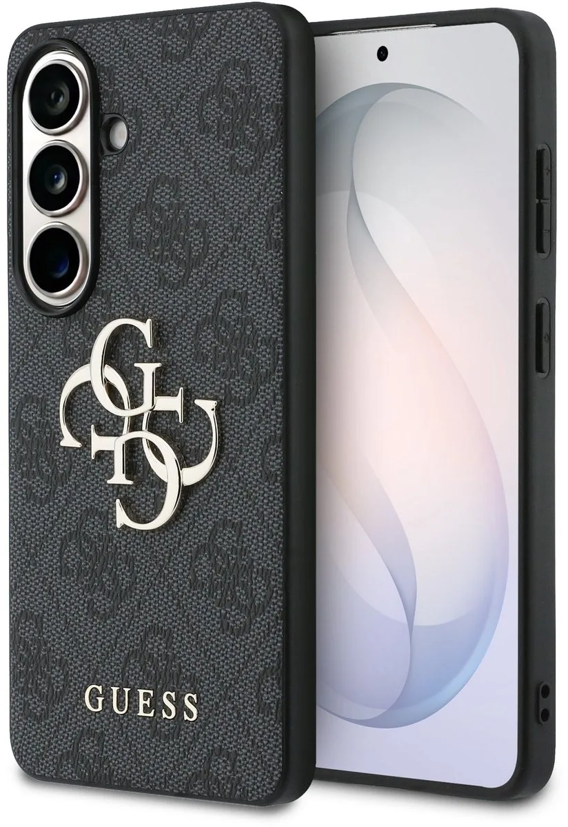 Back cover Galaxy S26 - Big Metal Logo van Guess in Zwart – productfoto