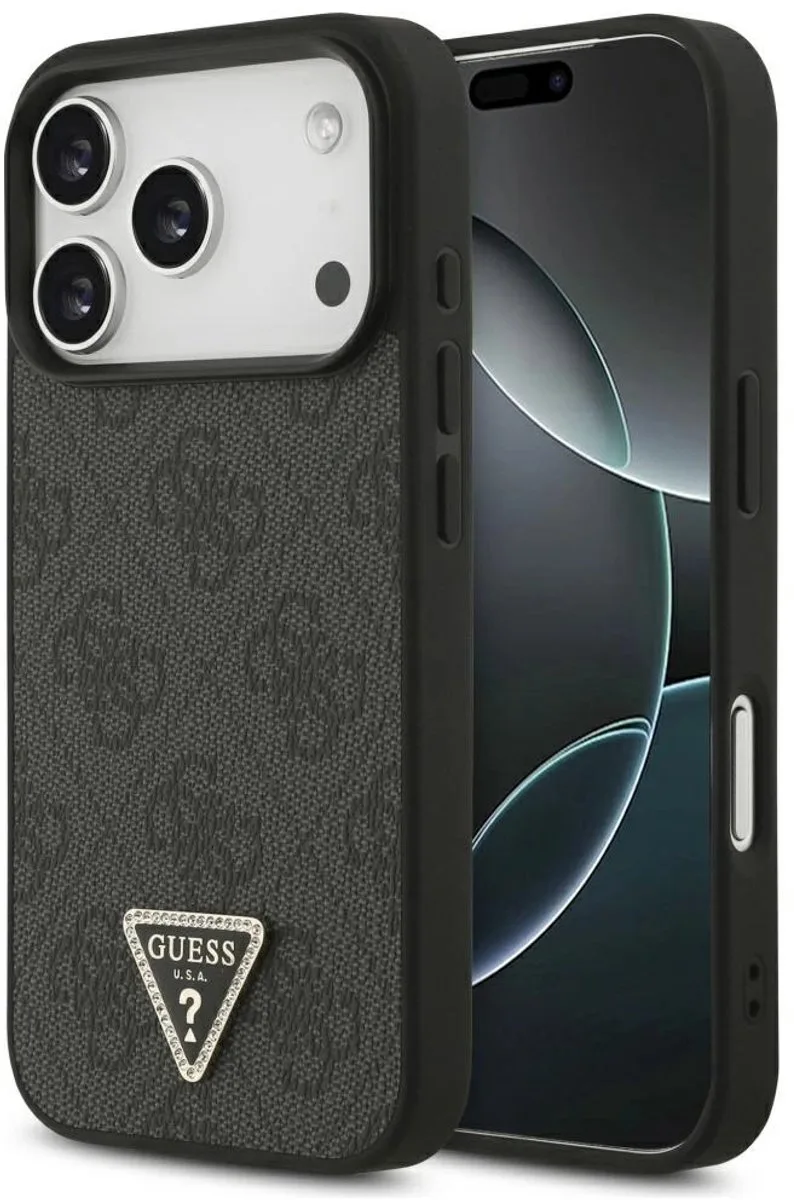 Back cover voor Apple iPhone 17 Pro in de kleur de Guess en Noir – photo produit