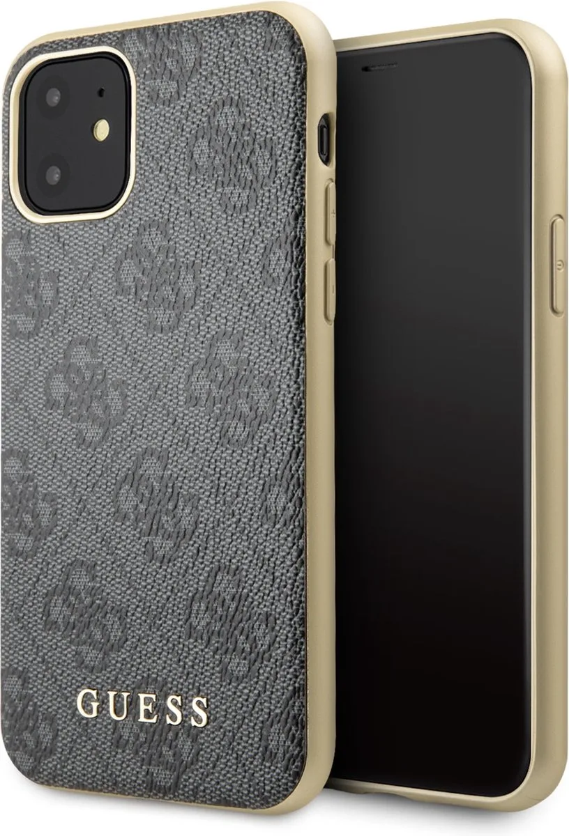 Backcase hoesje geschikt voor iPhone 11/XR de Guess en Grijs – 4G – photo produit
