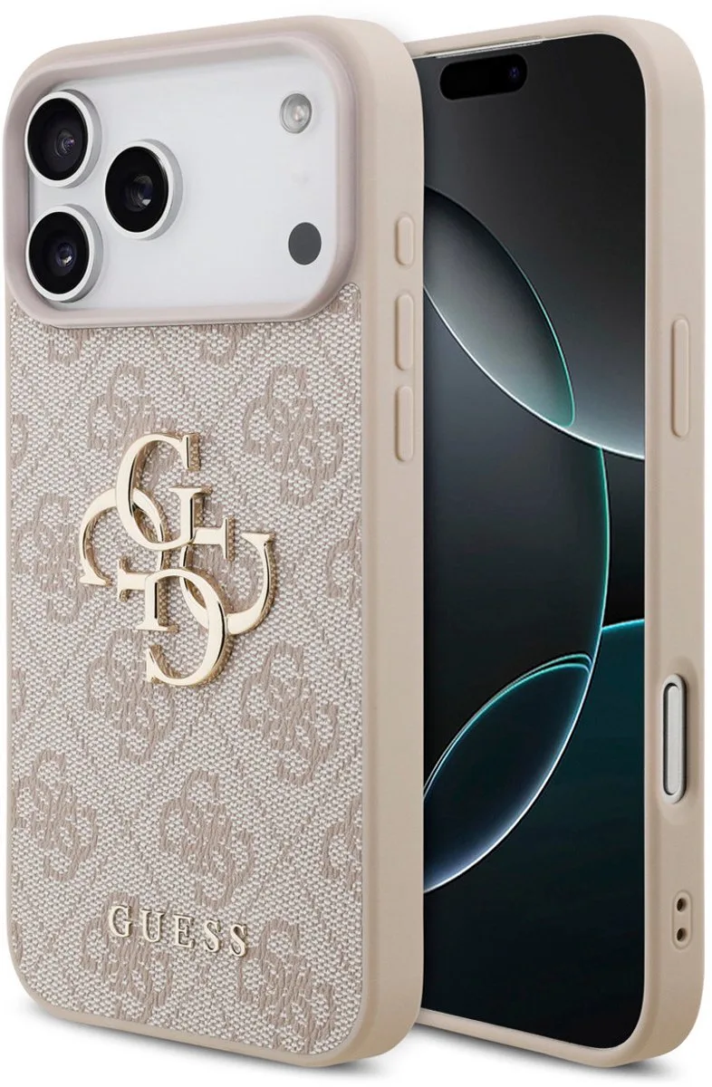 Backcover hoesje voor Apple iPhone 18 Pro Max van Guess in Roze – productfoto