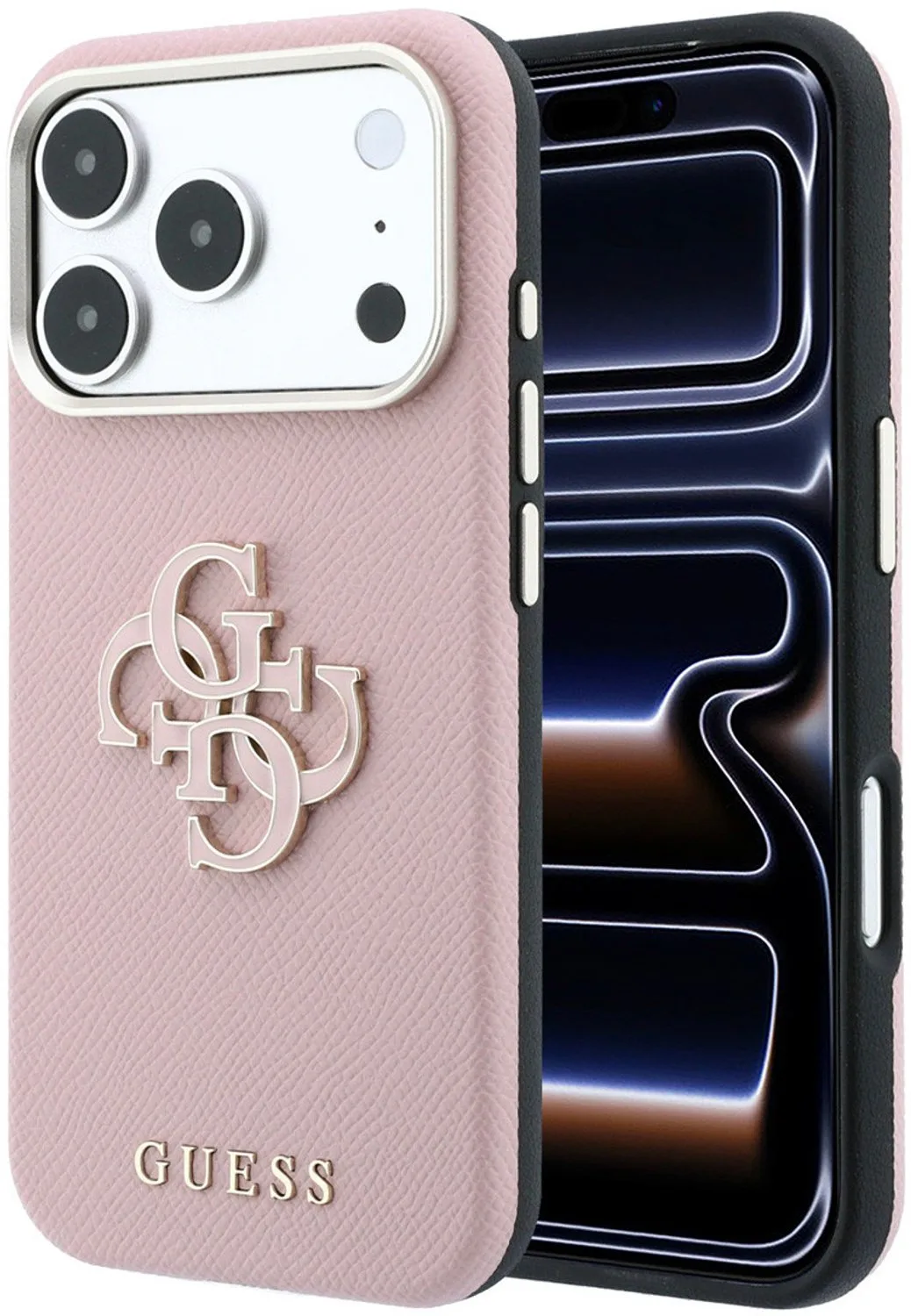 Backcover hoesje voor iPhone 18 Pro Max en iPhone 17 Pro Max van Guess in Roze – productfoto