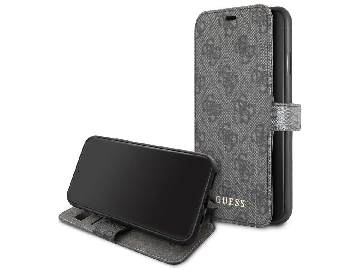 Bookcase hoesje geschikt voor iPhone 11 Pro Max de Guess en Gris – photo produit