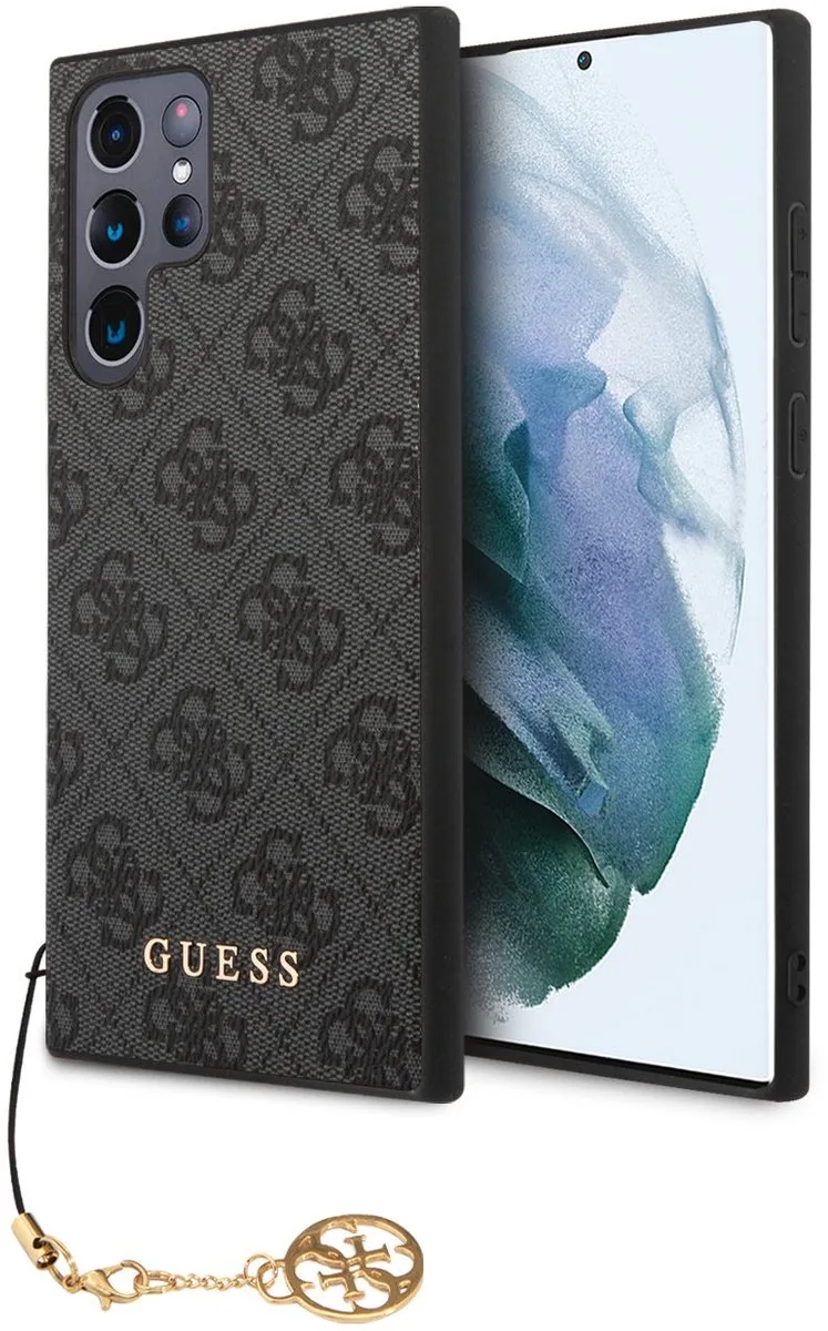 Charm geschikt voor Samsung Galaxy S24 Ultra hoesje de Guess en Gris – photo produit