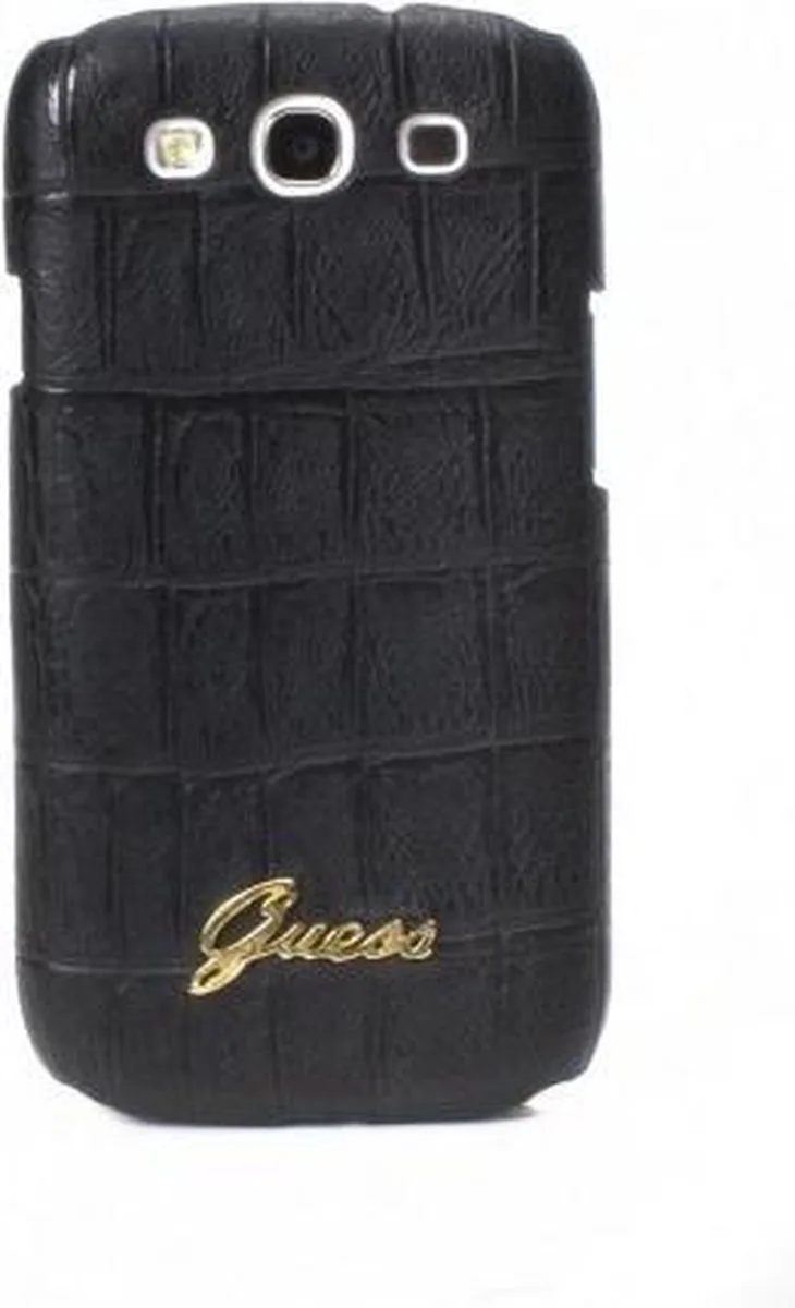 Crocodile Samsung Galaxy S3 Hardcase Matte von Guess in Schwarz – Produktfoto