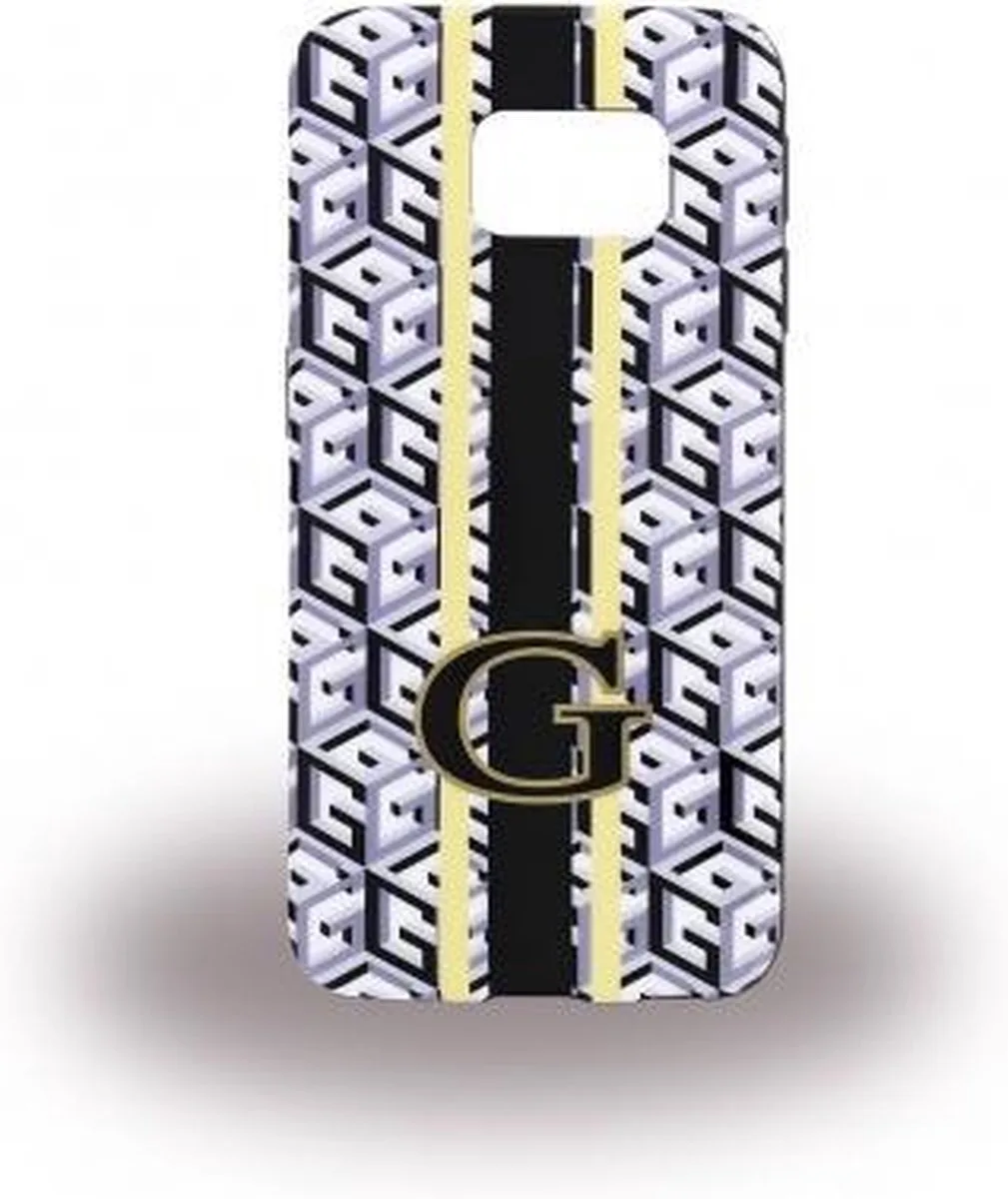 G-Cube GUHCS6EGCUBK Back Cover Samsung G925 Galaxy S6 Edge von Guess in Schwarz – Produktfoto