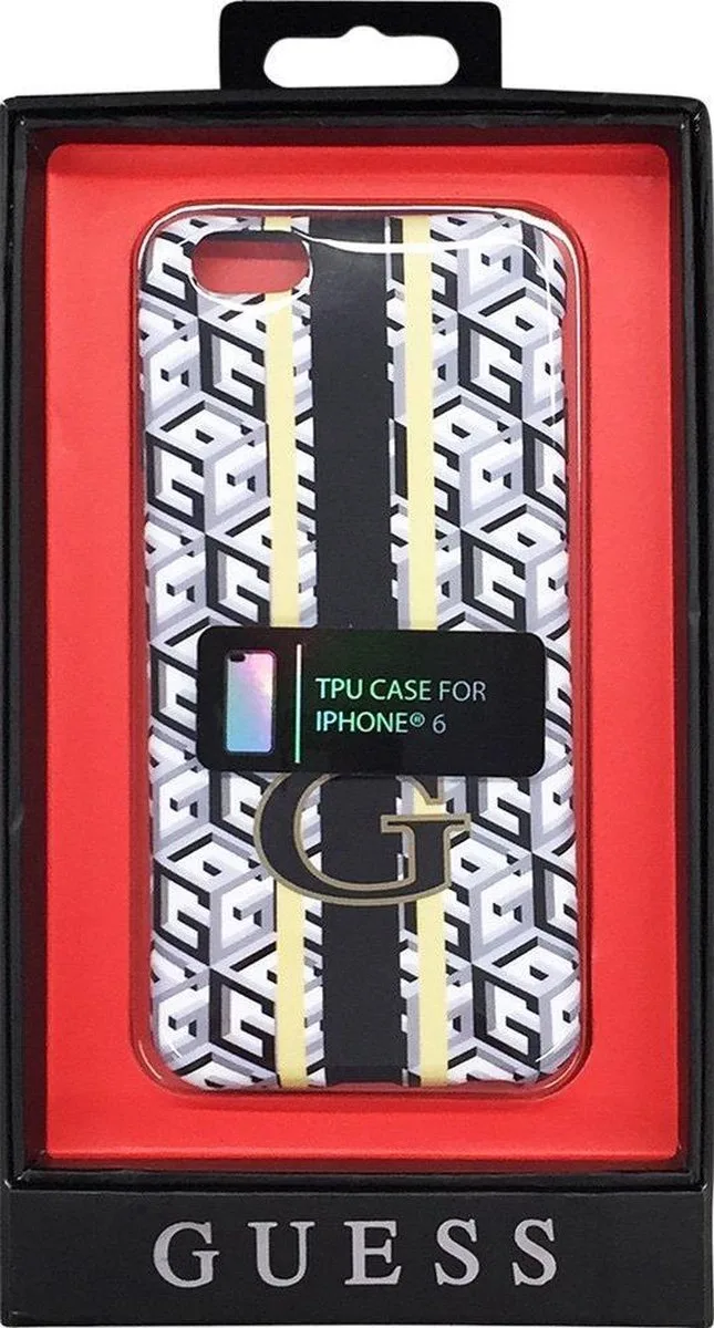 G-Cube TPU Case voor Apple iphone 6 (4.7 inch) fra Guess i Sort – produktbillede