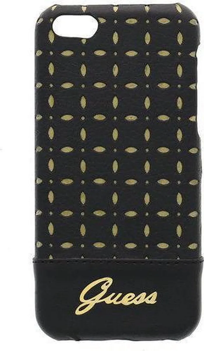 Gianina iPhone 5C Hardcase Black van Guess in Zwart – productfoto