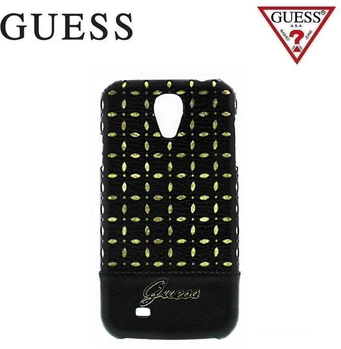 Gianina Samsung Galaxy S4 Hardcase Black von Guess in Schwarz – Produktfoto
