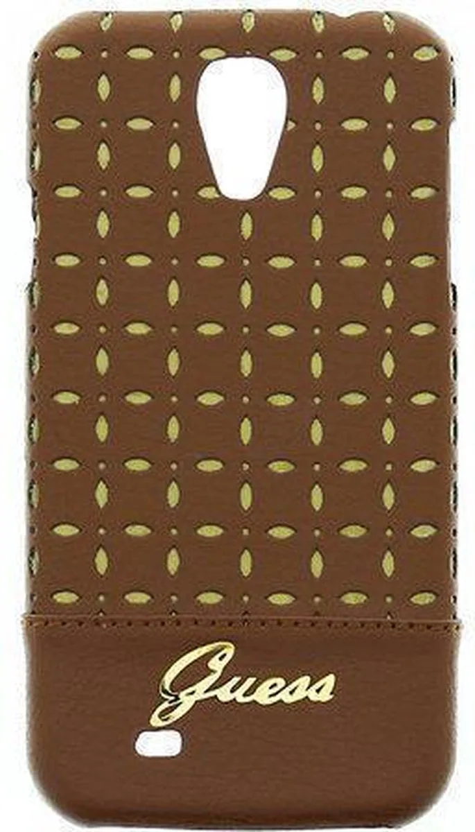 Gianina Samsung Galaxy S4 Hardcase Cognac von Guess in Braun – Produktfoto