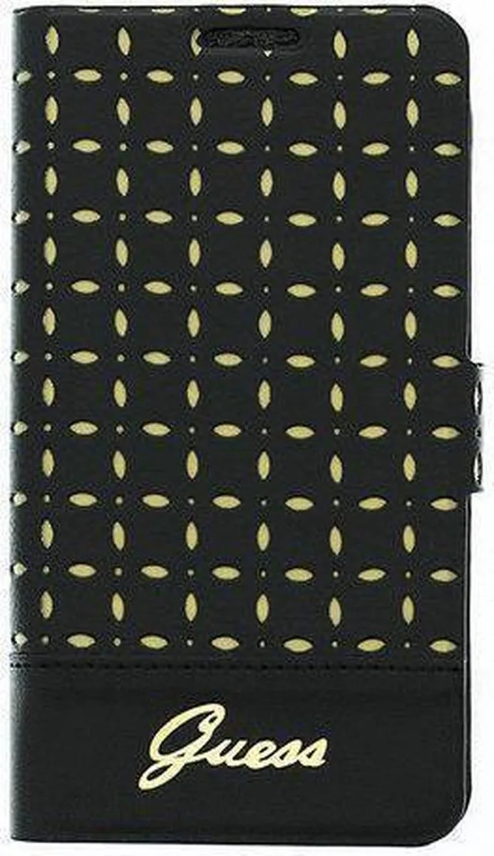 Gianina Samsung Galaxy S4 Leather Book Case Black von Guess in Schwarz – Produktfoto