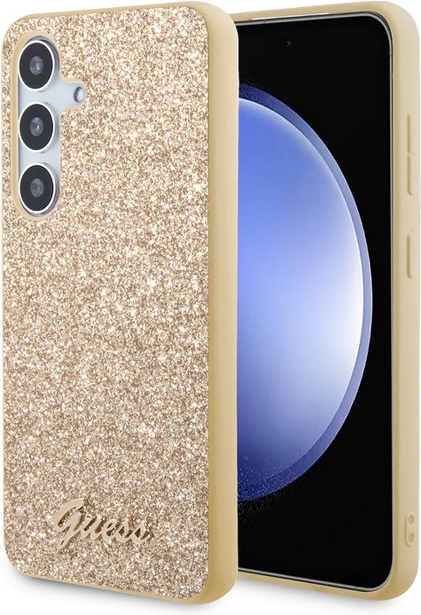 Glitter Back Case - Samsung Galaxy S24 Plus (S926) von Guess in Gold – Produktfoto