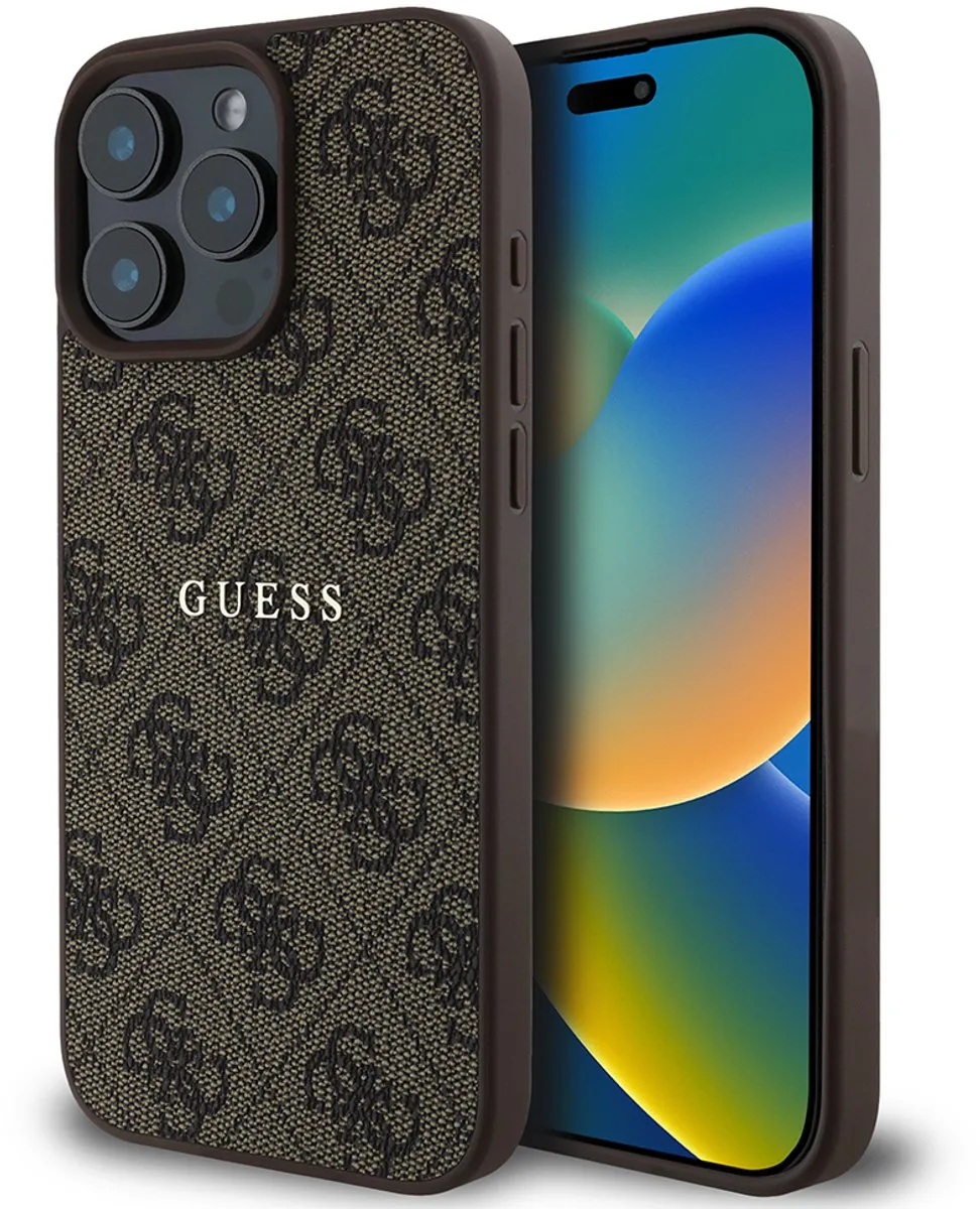 GUESS 3666339320263 mobiele telefoon behuizingen 17 cm (6.7") Hoes de Guess en Marron – photo produit