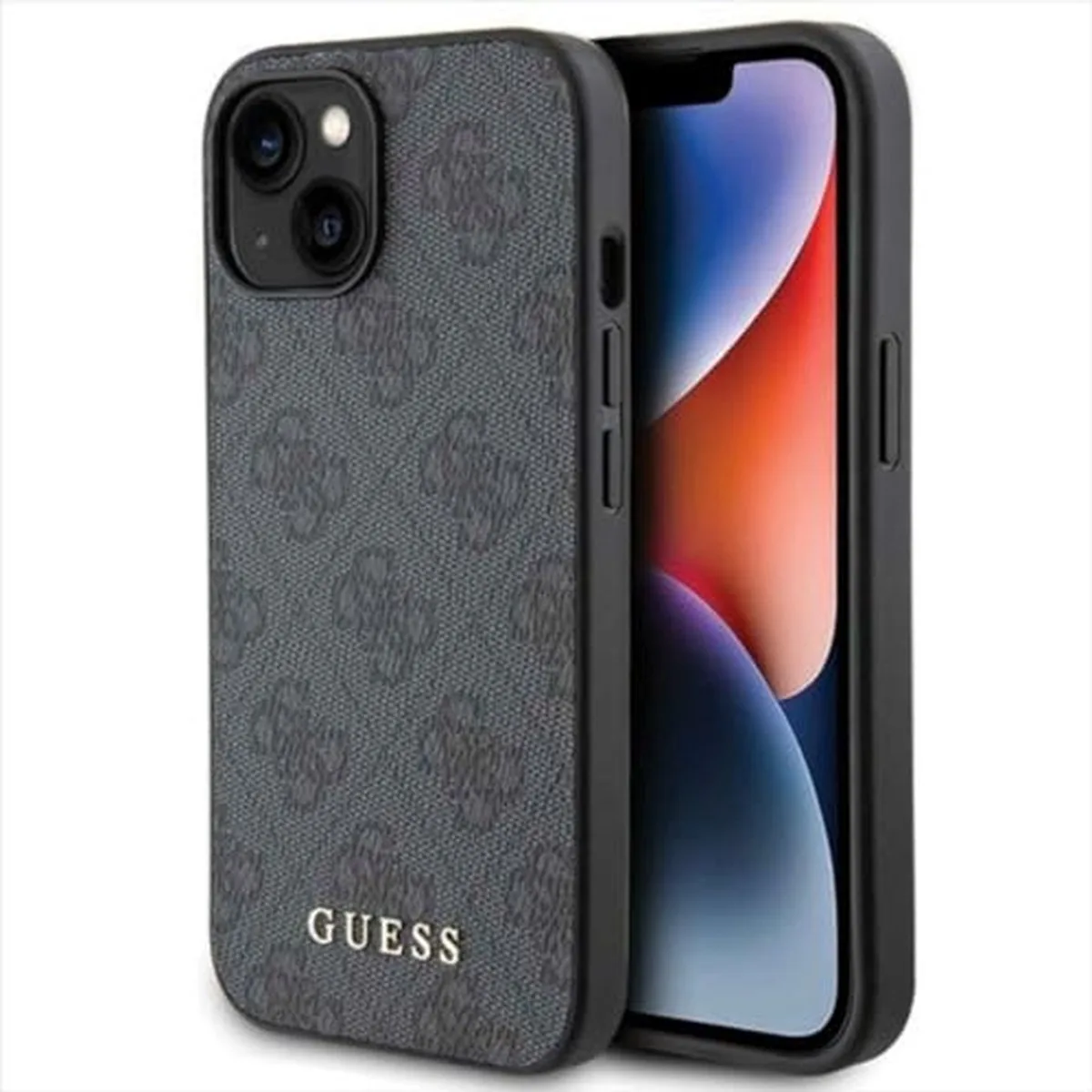 Guess 4G Back Case - Geschikt voor Apple iPhone 15 Plus (6.7") by Guess in Grey – product photo