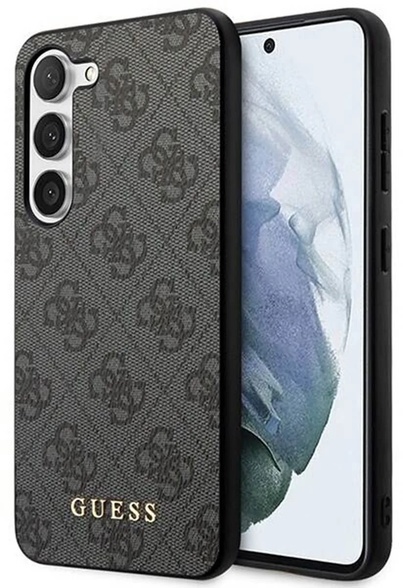 Guess 4G Back Case - Samsung Galaxy S24 Plus (S926) van Guess in Grijs – productfoto