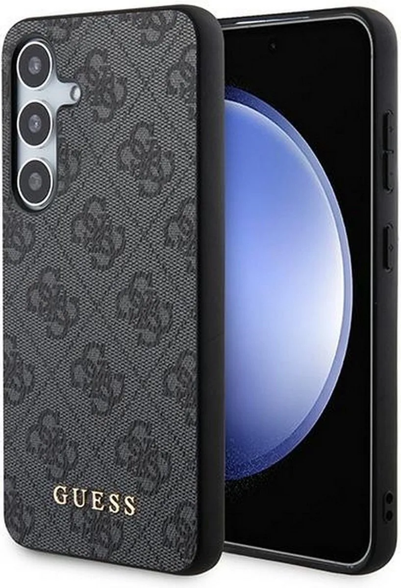 Guess 4G Back Cover - Geschikt voor Samsung Galaxy A55 (A556) fra Guess i Grå – produktbillede