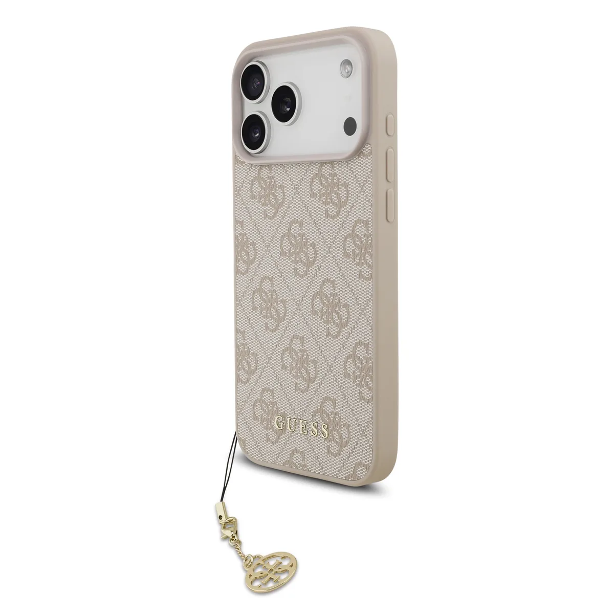Guess 4G Charm MagSafe hoesje voor iPhone 17 Pro Max en iPhone 18 Pro Max - Roze van Guess – productfoto