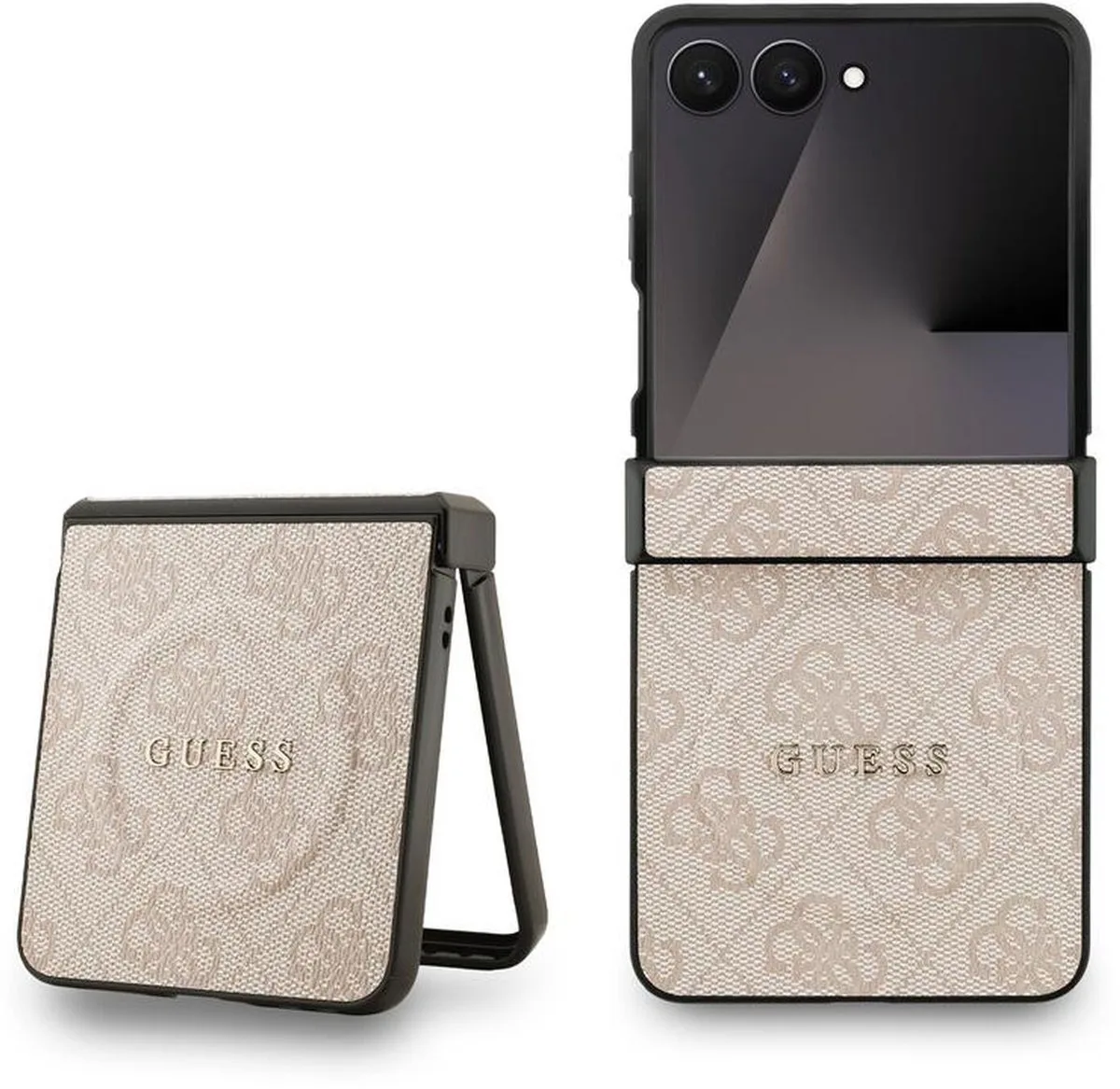 Guess 4G Classic Hoesje Voor Samsung Galaxy Z Flip 7 Magsafe Met Bescherming von Guess in Rosa – Produktfoto