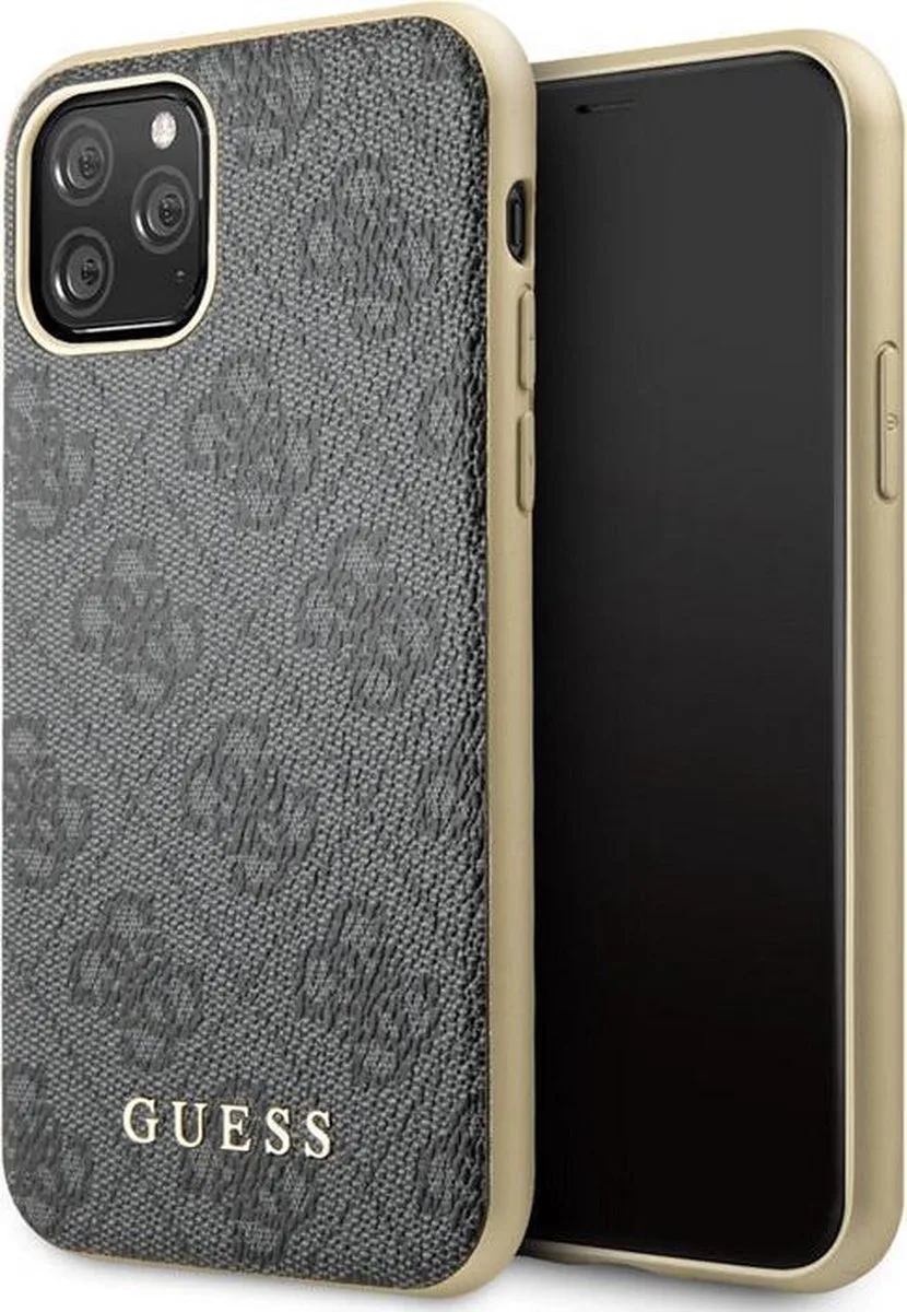 Guess 4G Hard Case - Apple iPhone 11 Pro (5.8'') van Guess in Grijs – productfoto