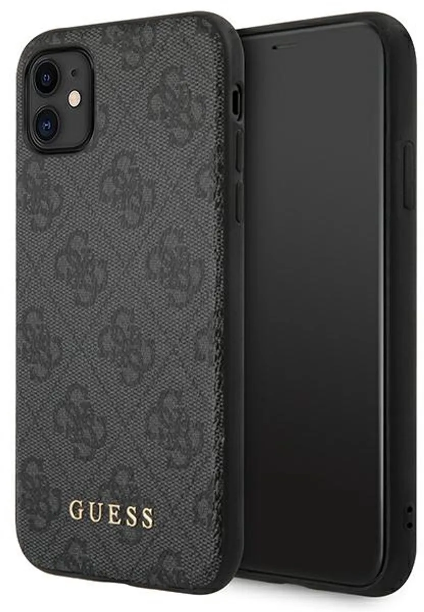 Guess 4G Hard Case voor Apple iPhone 11 (6.1") van Guess in Grijs – productfoto