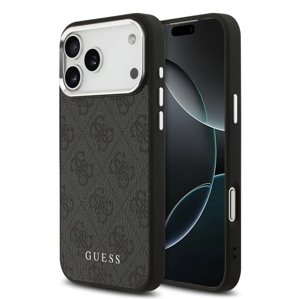 Guess 4G MagSafe hoesje voor iPhone 17 Pro Max en iPhone 18 Pro Max - Zwart de Guess – photo produit
